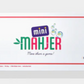Mini Mahjer:  Bubbles and Bows Edition