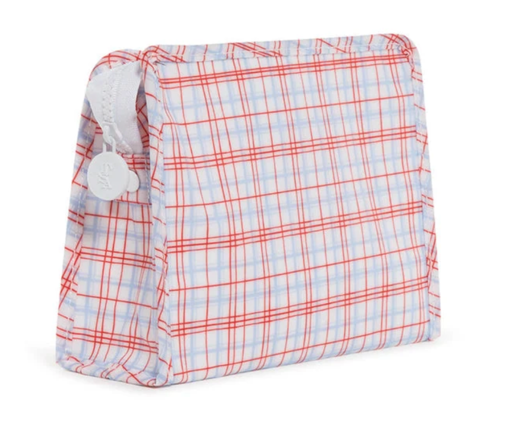 TRVL Roadie Red and Blue Plaid
