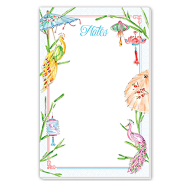 RosanneBECK - Colorful Peacock Notes List Notepad
