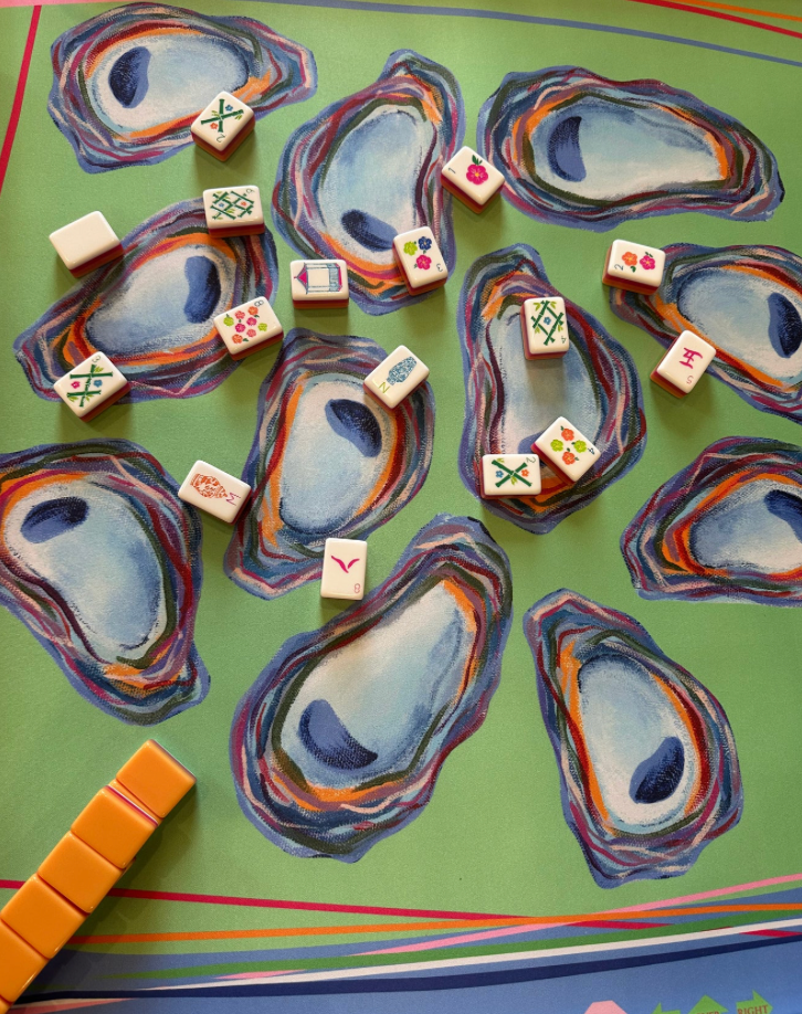 Mahjong Moxie Oyster Confetti
