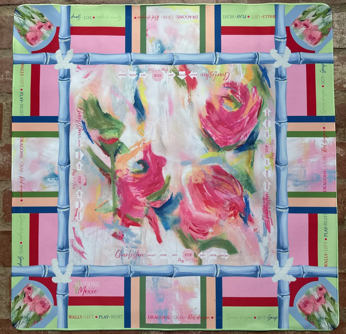 Mahjong Moxie In Bloom Mat