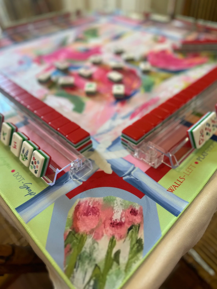 Mahjong Moxie In Bloom Mat