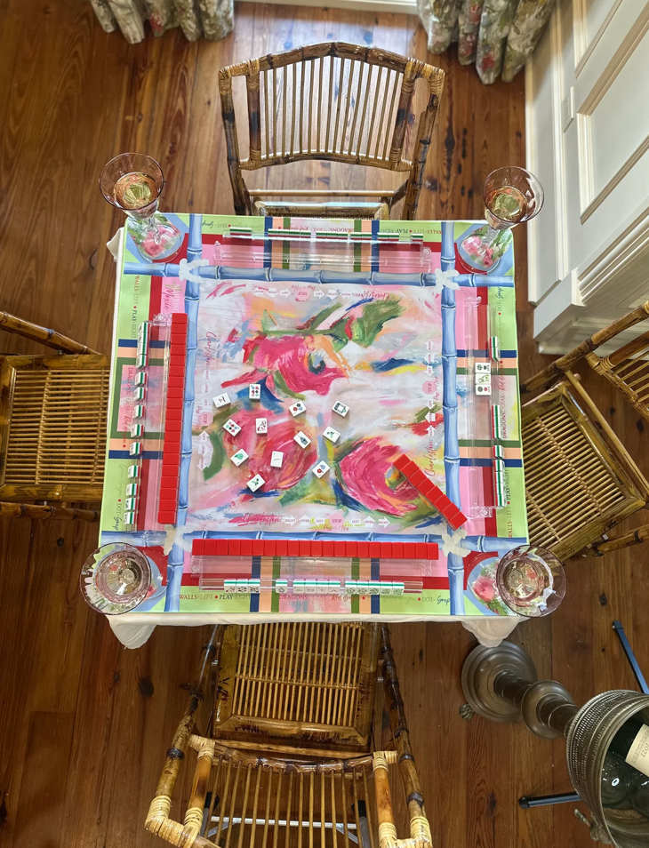 Mahjong Moxie In Bloom Mat