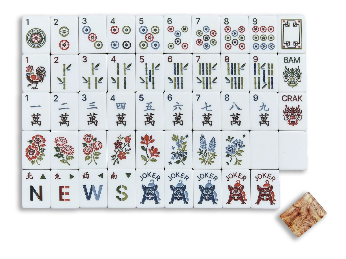 Mahjong Row & Co. Cypress Forest Tile Set