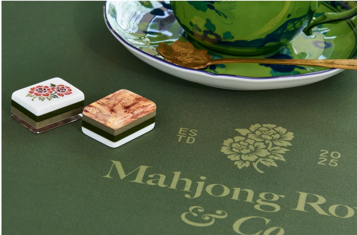 Mahjong Row & Co. Cypress Forest Tile Set