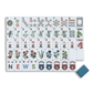 Mahjong Row & Co. Laken Tile Set