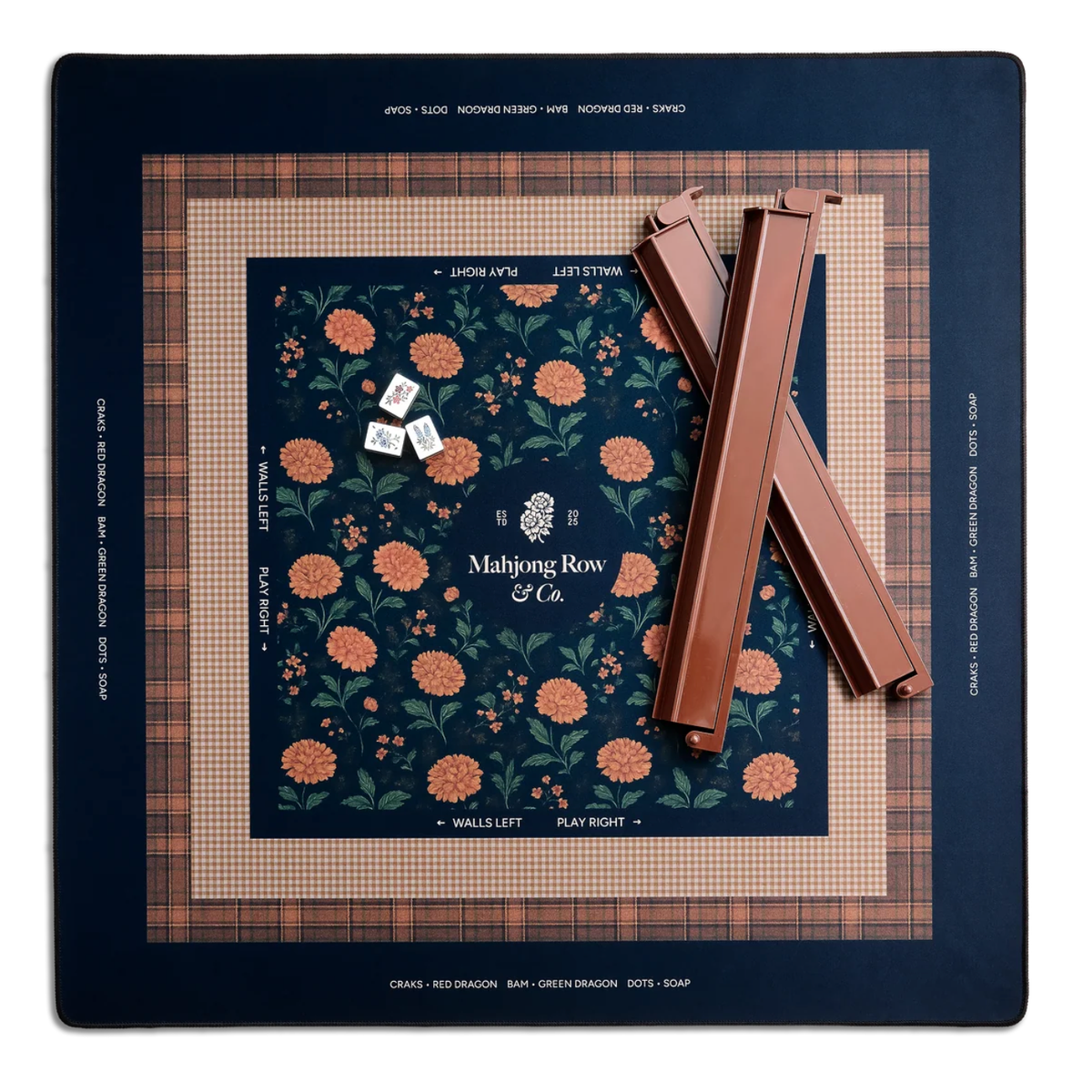 Mahjong Row & Co. Midnight Garden Mahjong Mat