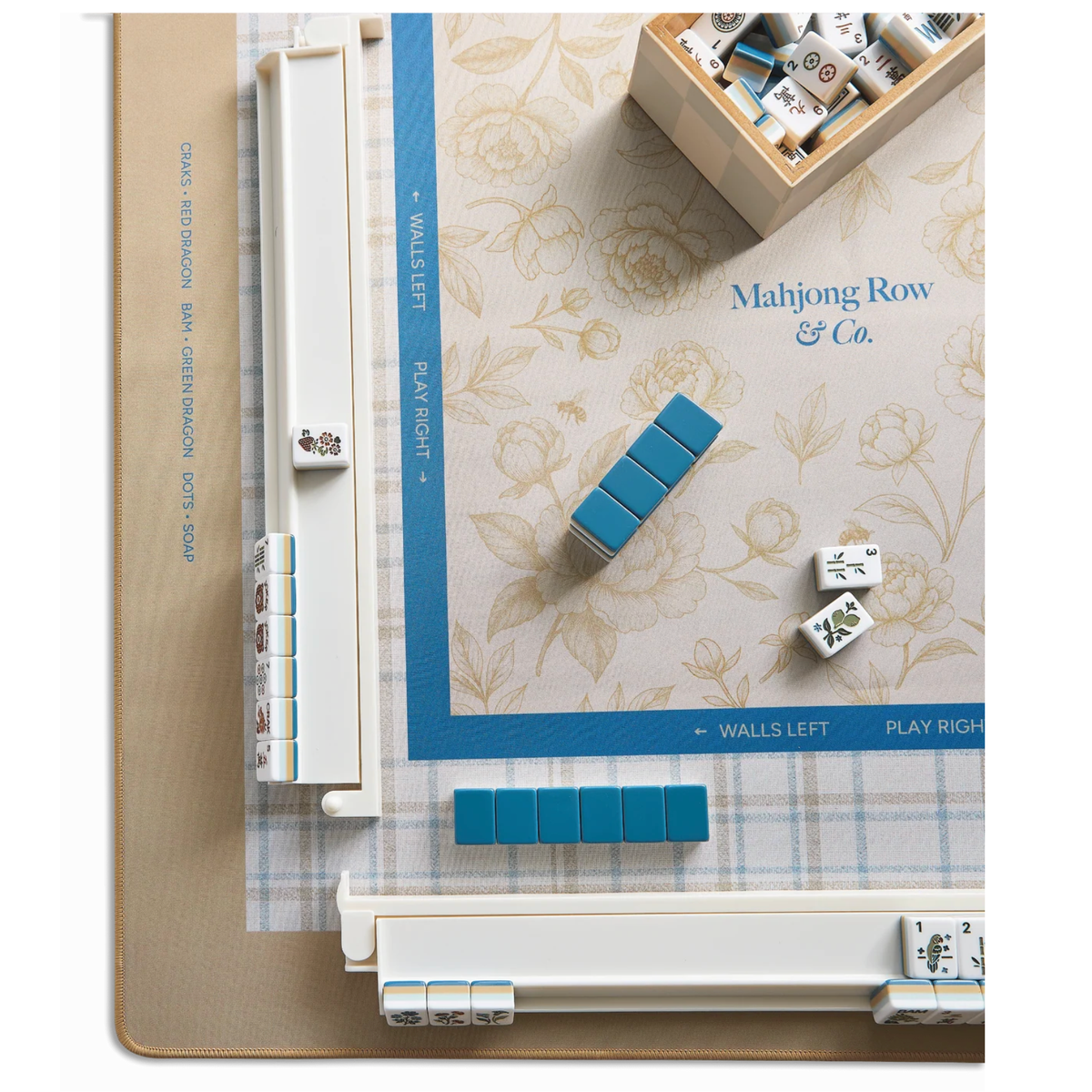 Mahjong Row & Co. Spring Awakening - Warm Honey Mahjong Mat