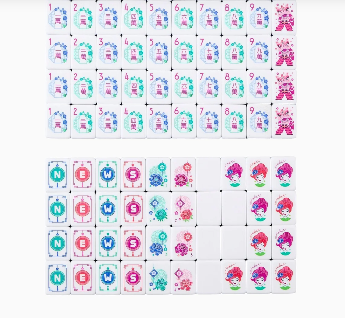 OMM Seabreeze Mahjong Tiles