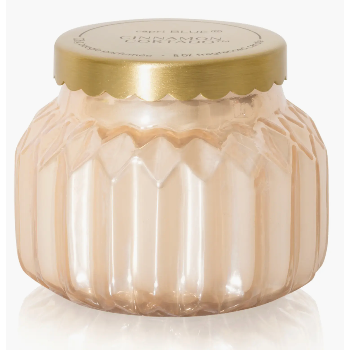 CapriBLUE| Royal Gem Cinnamon Cortado Signature Candle