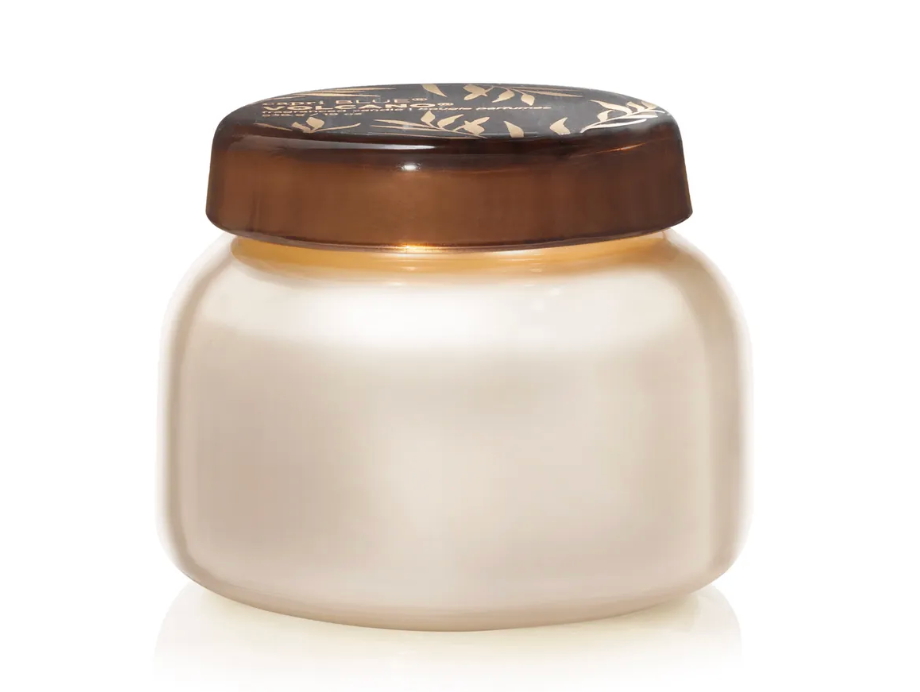 capriBLUE | Autumn Glow Volcano White Signature Candle