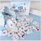 Mini Mahjer:  Just the Tiles - Ski Edition