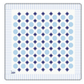 The Daily Cheer Blue Hues Mahjong Mat