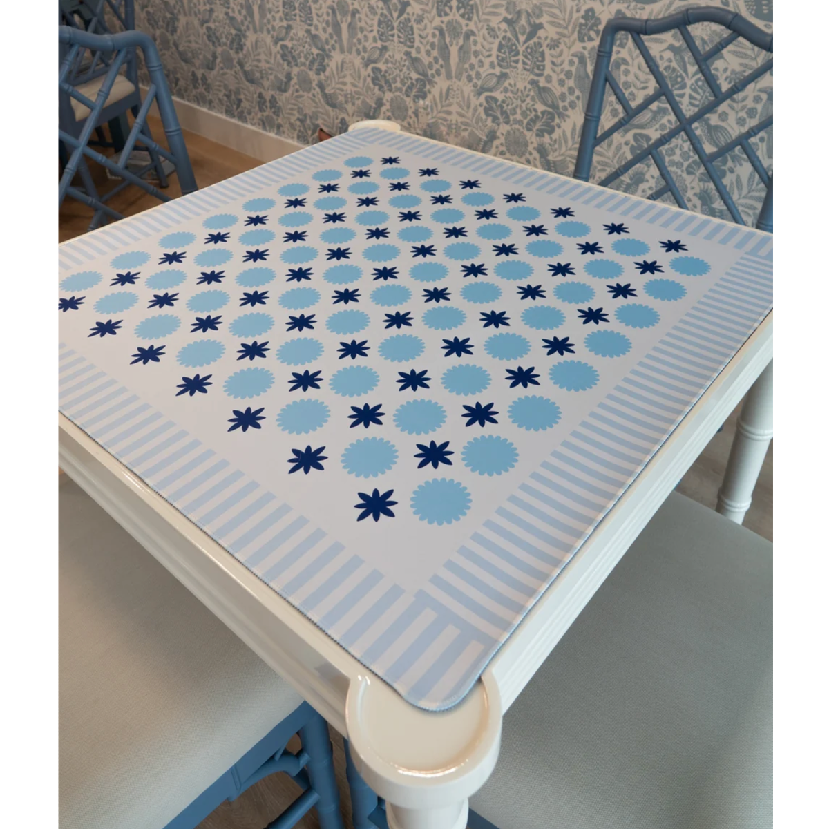 The Daily Cheer Blue Hues Mahjong Mat