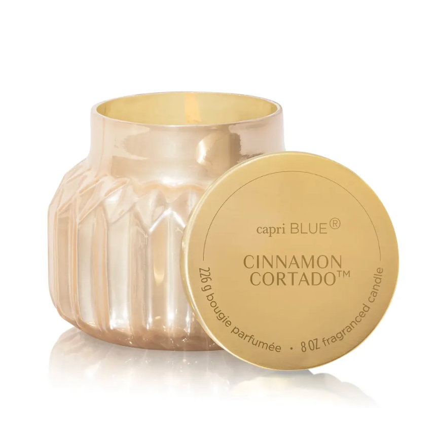 capriBLUE | Cinnamon Cortado Royal Gem Petite Candle