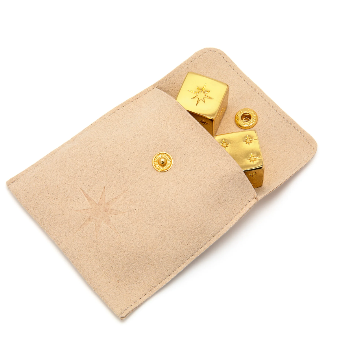 Haus Gold Mahjong Dice - Set of Two