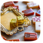 Haus Gold Mahjong Dice - Set of Two