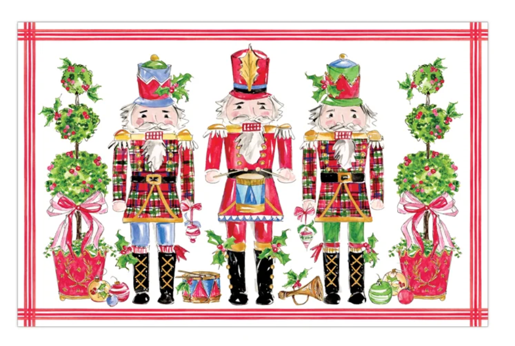 Nutcracker Trio Topiary | Placemats