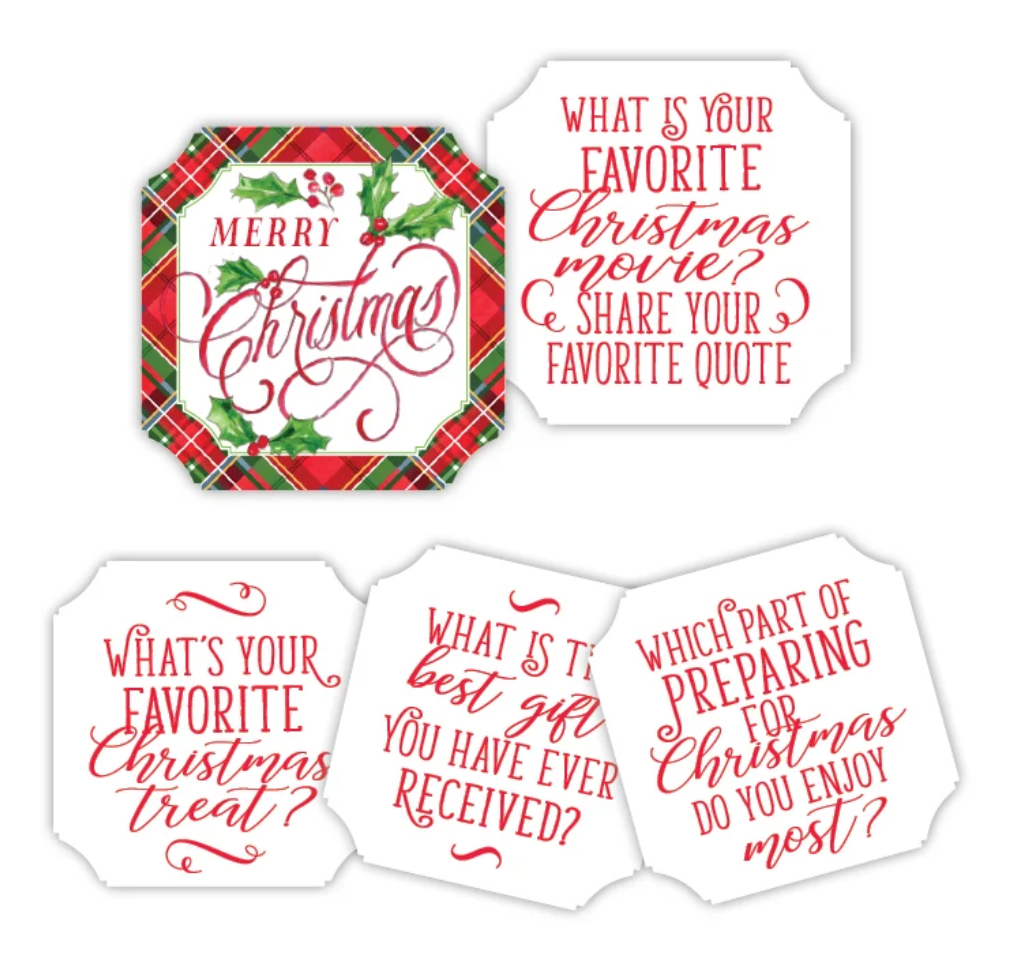 Merry Christmas Classic Holiday | Conversation Coasters