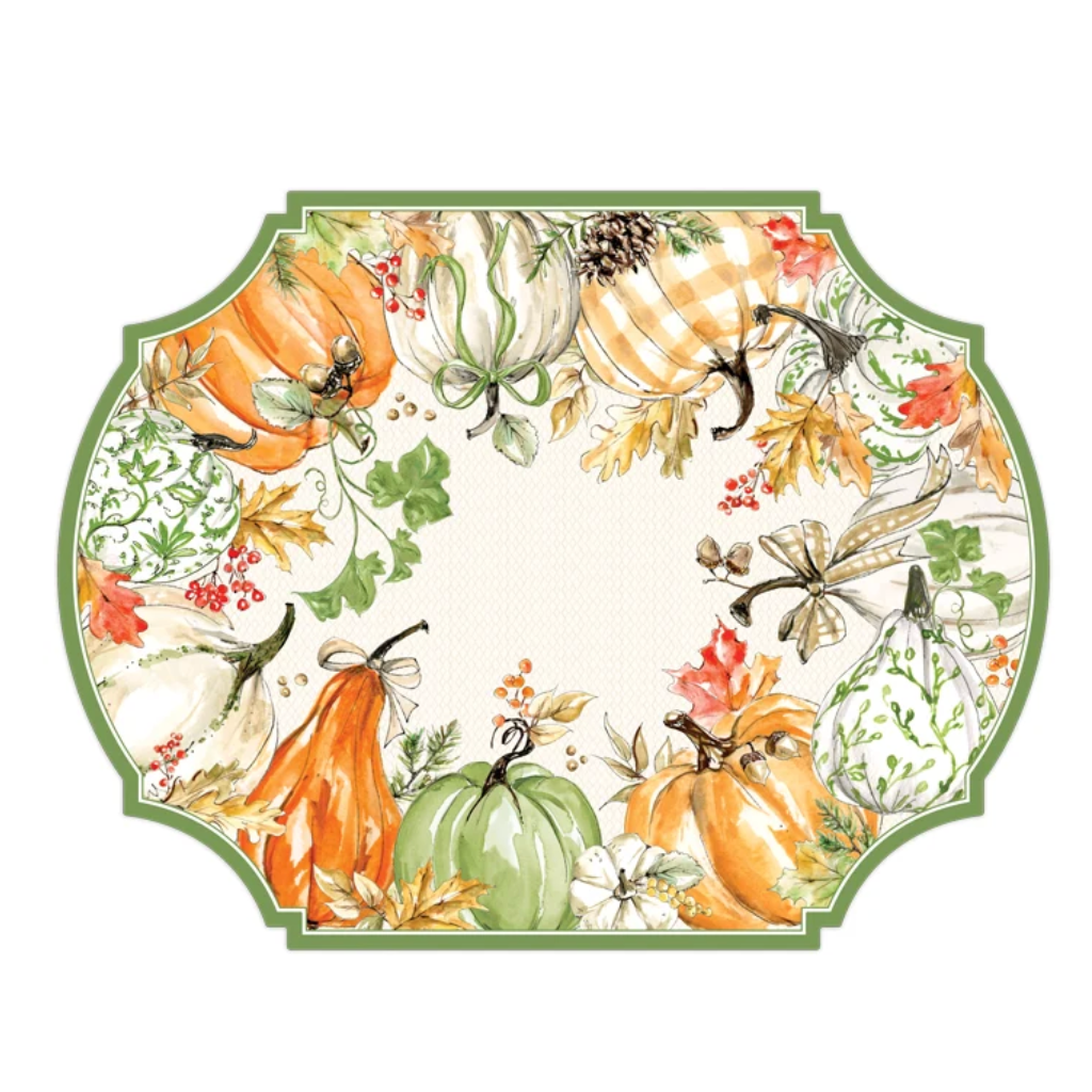 Green Chinoiserie | Posh Die-Cut Placemat