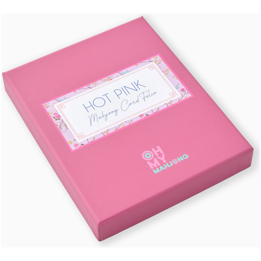 JUST IN - Hot Pink Mahjong Card Folio