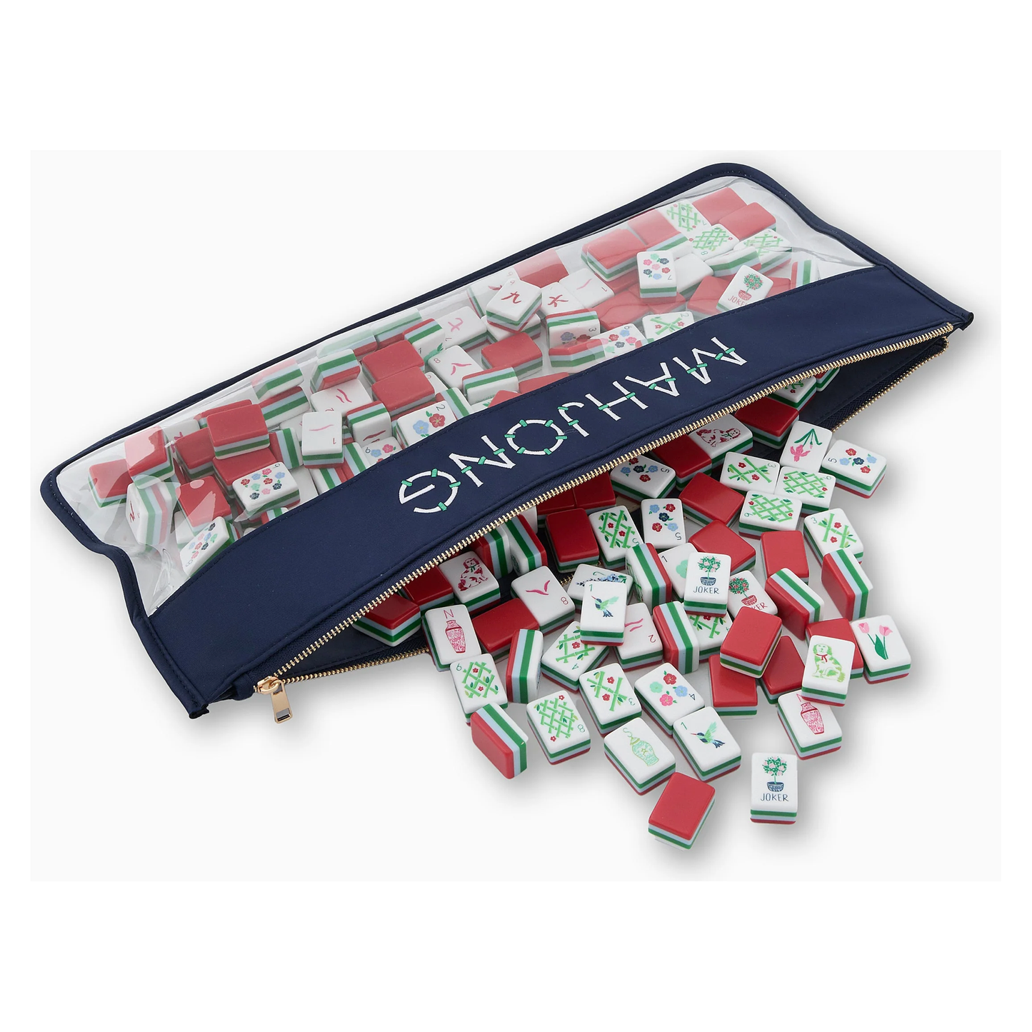 OMM Navy Bamboo Tile Bag