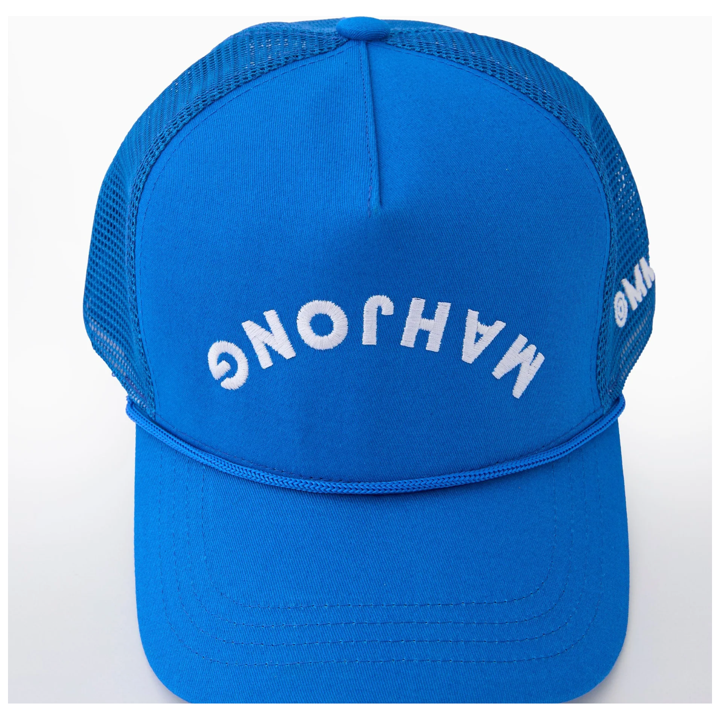 OMM Blue Mahjong Flip Hat