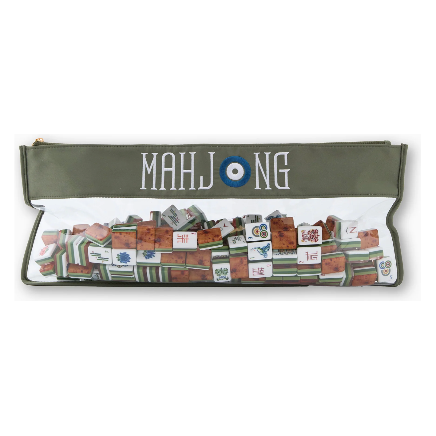 OMM Forest Green Mahjong Tile Bag