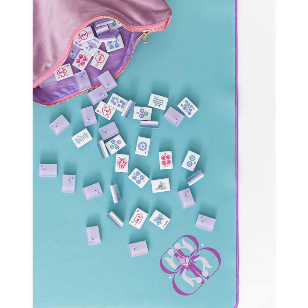 Bam Bird Boutique - Classic Mahjong Tile Set - LAVENDER