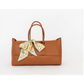 Bam Bird Boutique Classic Tote with Catherine Cartie Twilly Scarf #4