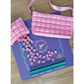Peace Love Mahjong Mile High Travel Mahjong Set - Pretty in Pink