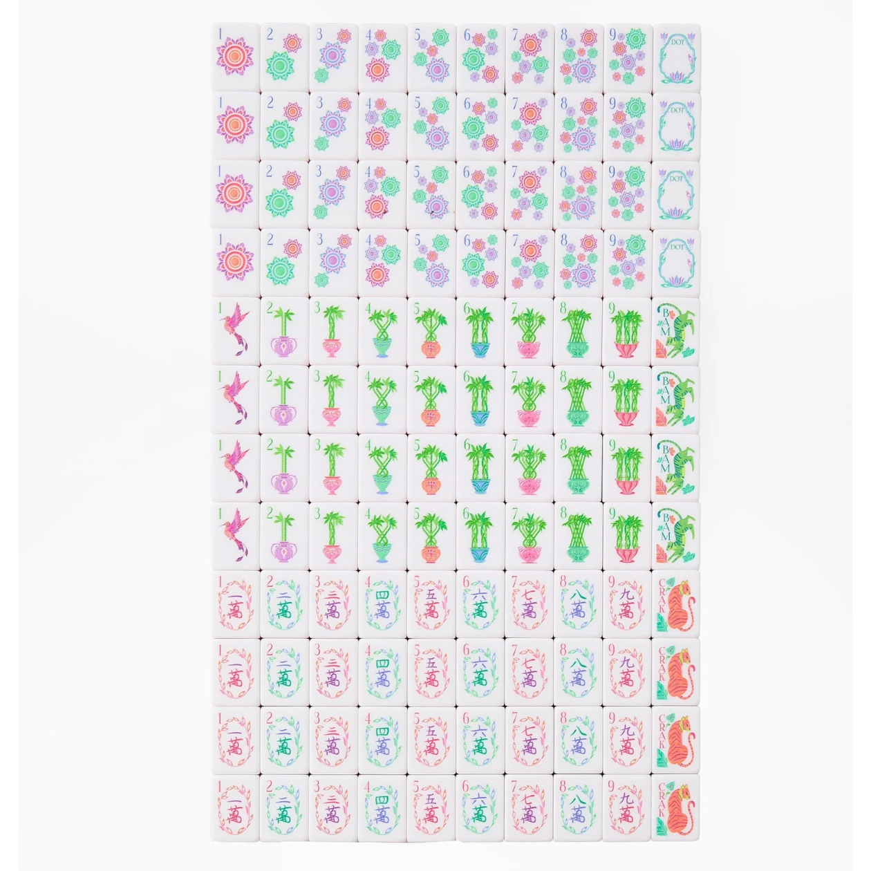 OMM Pearlescent Mahjong Tiles