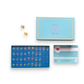 Peace Love Mahjong - OG Mahj Tiles and Tile Bag - Totally Teal