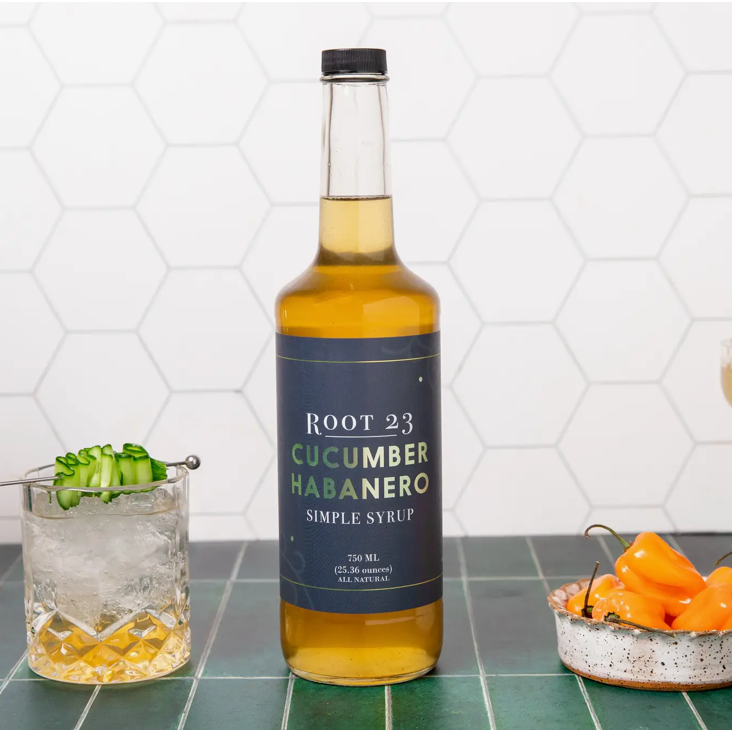 Cucumber Habanero Simple Syrup