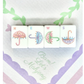 Bam!  Let's Mahjong:  Garden Party Mahjong Tiles, Mat and Shufflers:  Sea Glass Green