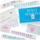 The Mahjong House - Ice Blue & Brights Travel Mahjong Collection