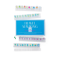 The Mahjong House - Ice Blue & Brights Travel Mahjong Collection
