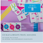 The Mahjong House - Ice Blue & Brights Travel Mahjong Collection