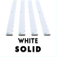 My Fair Mahjong - MAHJONG RACK PUSHERS - MAGNETIC  |  Premium Acrylic  |  Set of 4: Solid-Wavy-White