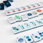 The Mahjong House - Blue and White House Tiles