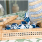The Mahjong House - Blue and White House Tiles