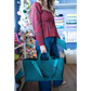 Peace Love Mahjong - Woven Mahjong Carryall : Peacock