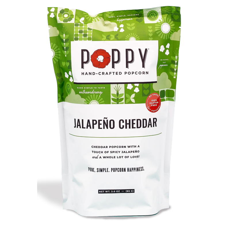 Jalapeno Cheddar Popcorn - Poppy Hand-Crafted Popcorn