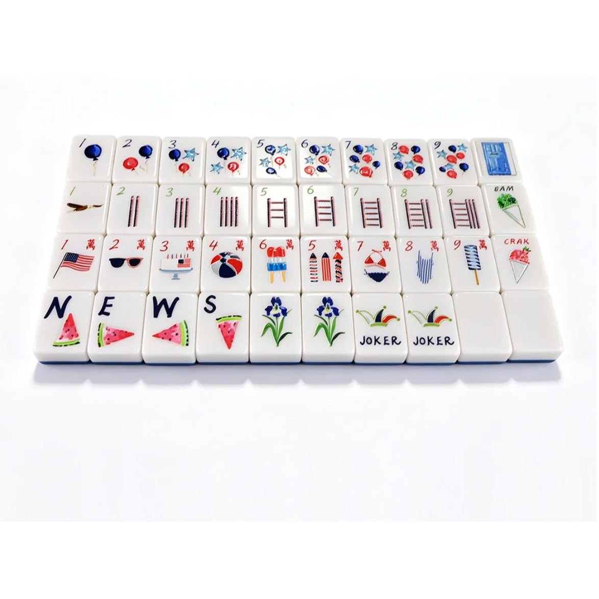KEVA - Summer Fun Mahjong Tiles