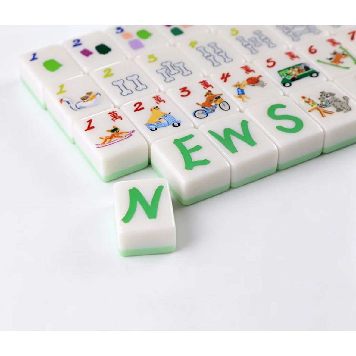 KEVA - Doggie Dog Mahjong Tiles
