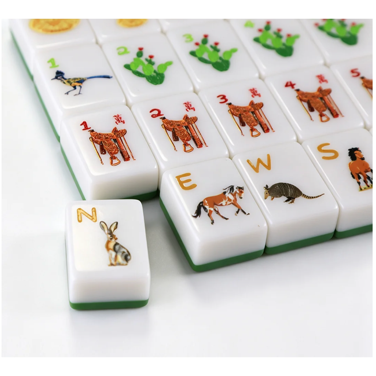 KEVA - Out West Mahjong Tiles