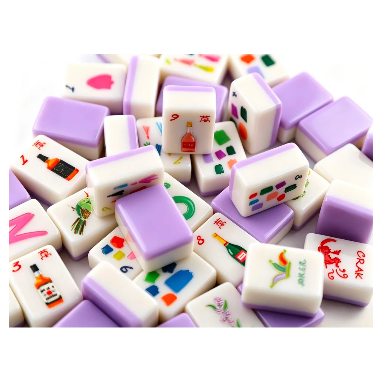 KEVA - Cocktails Mahjong Tiles