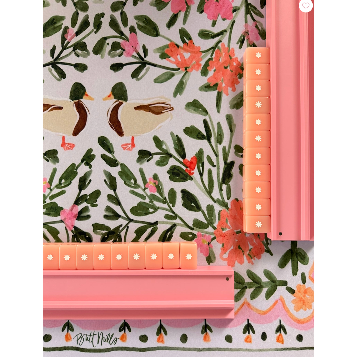Britt Mills Design - Neoprene Mahjong Mats : Walk in the Park