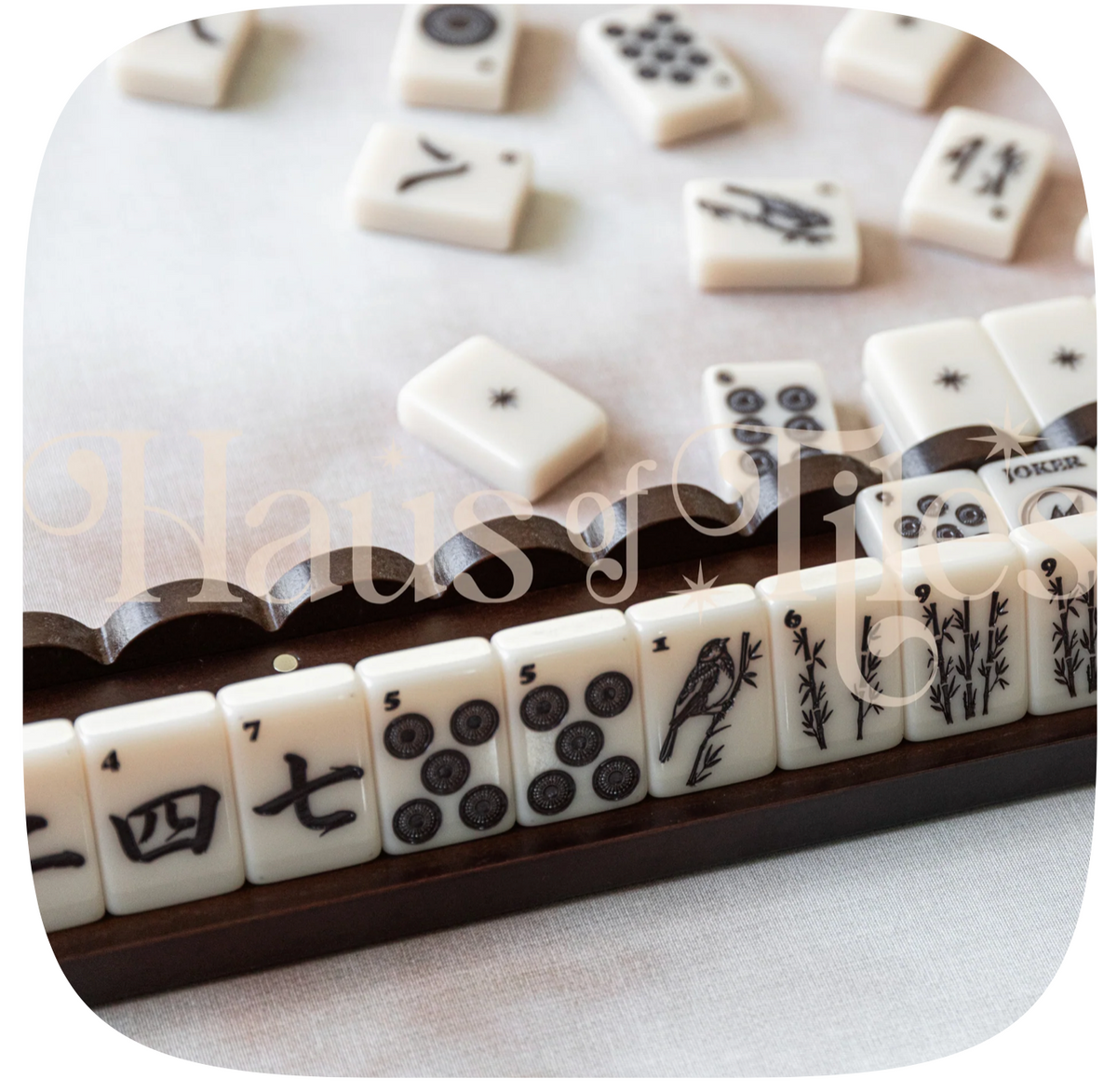 Haus of Tiles Looma Mahjong Mat | No Grommet