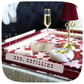 Haus of Tiles Garnet Garden Mahjong Mat | No Grommets
